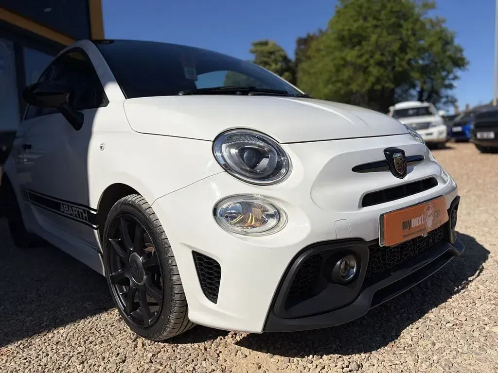 Used Abarth 595 145 HP (106 kW) 2018 White Hatchback