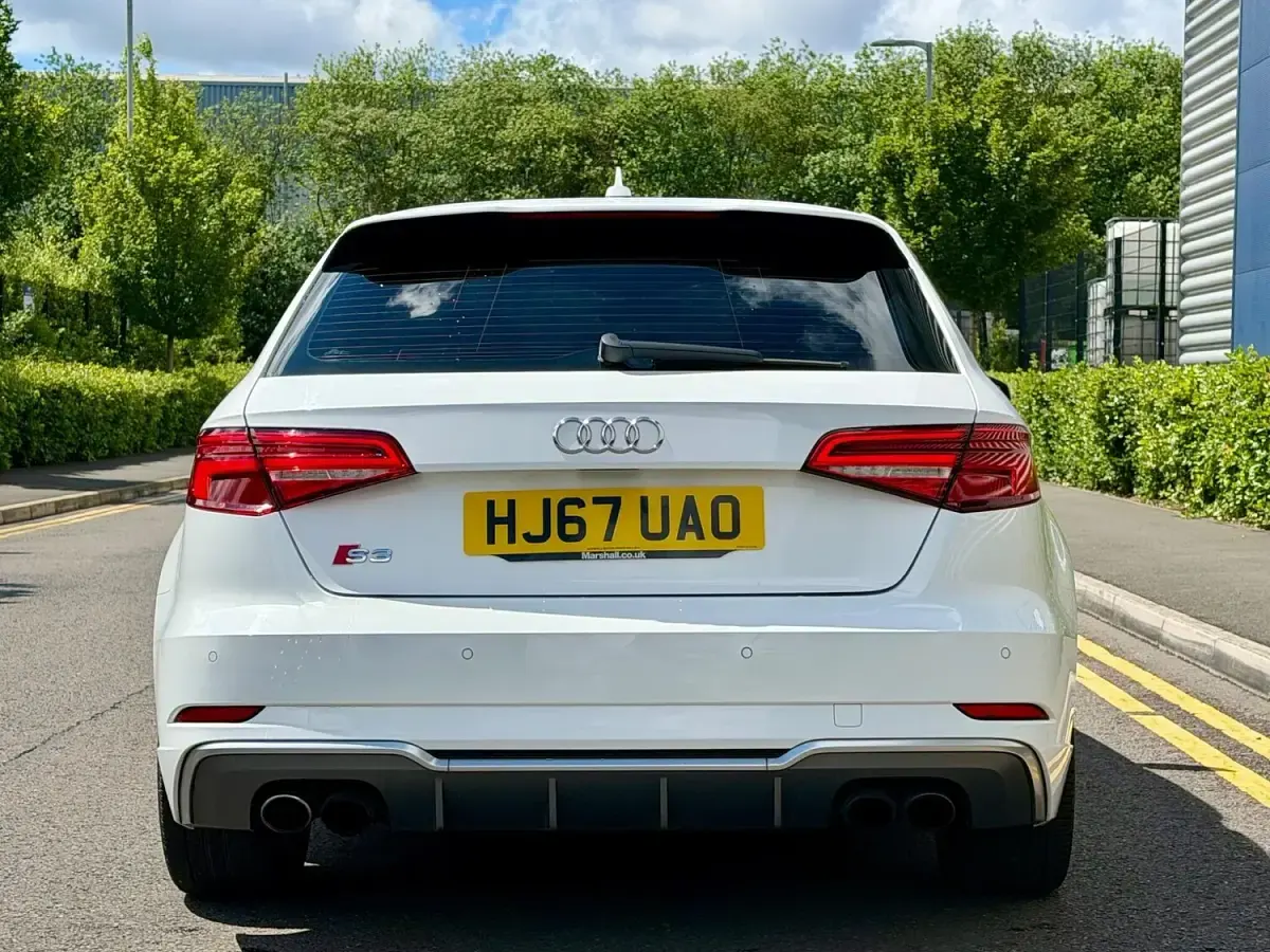 Used Audi S3 Sportback Comfort 2017 White Hatchback