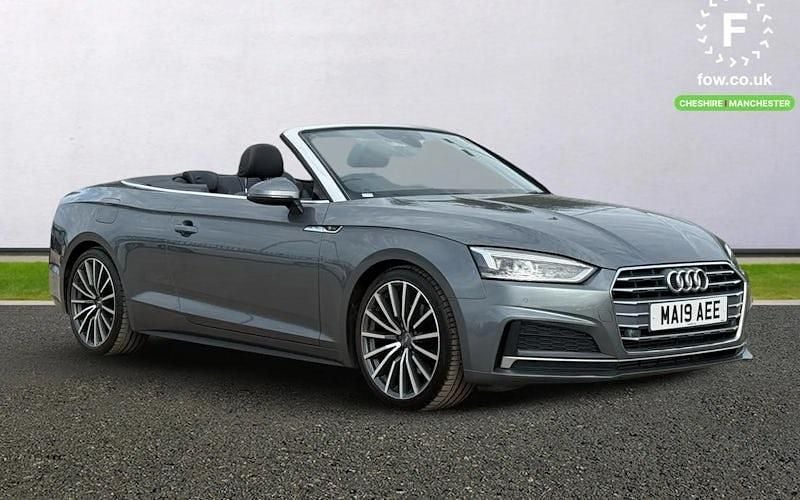 Grey Used 2019 Audi A5 Cabriolet Comfort Cabriolet | £17,899 (Good price) - Image 1/4
