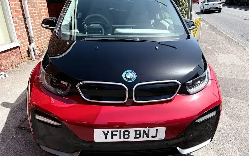 Used BMW i3 Comfort Edition 184 HP (135 kW) 2018 Red Hatchback