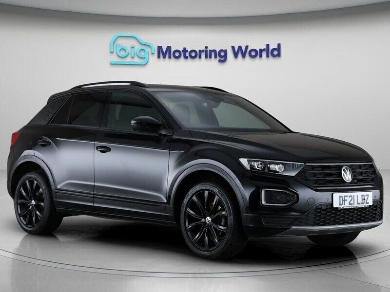 Black Used 2021 VW T-Roc Black Edition SUV | £17,400 (Fair price) - Image 1/4