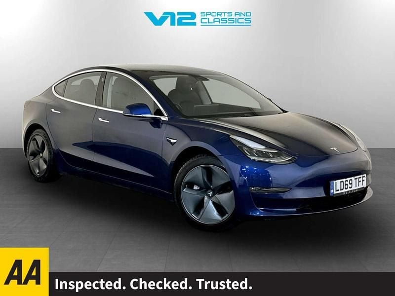 Blue Used 2019 Tesla Model 3 Sedan | £14,995 (Fair price) - Image 1/3