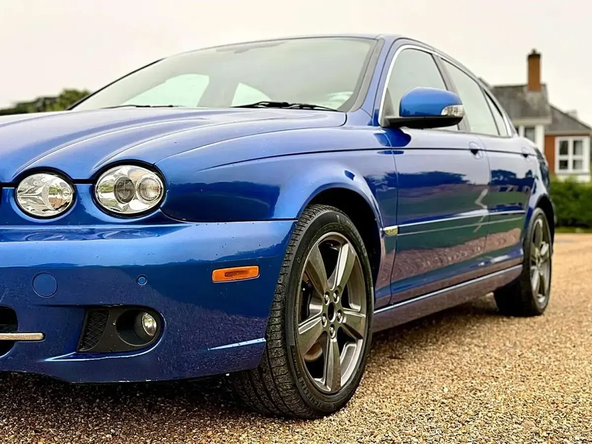 Used Jaguar X-type SE 130 HP (95 kW) 2009 Blue Sedan