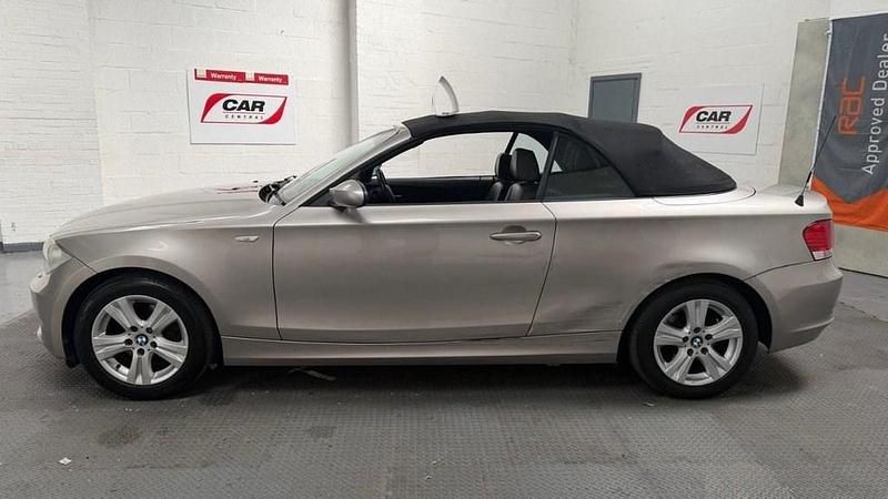 Used BMW 120 Cabriolet Sport Line 170 HP (125 kW) 2008 Silver Cabriolet
