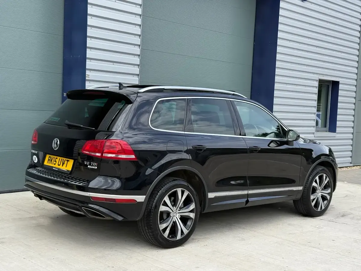 Used VW Touareg R-line 2015 Black SUV