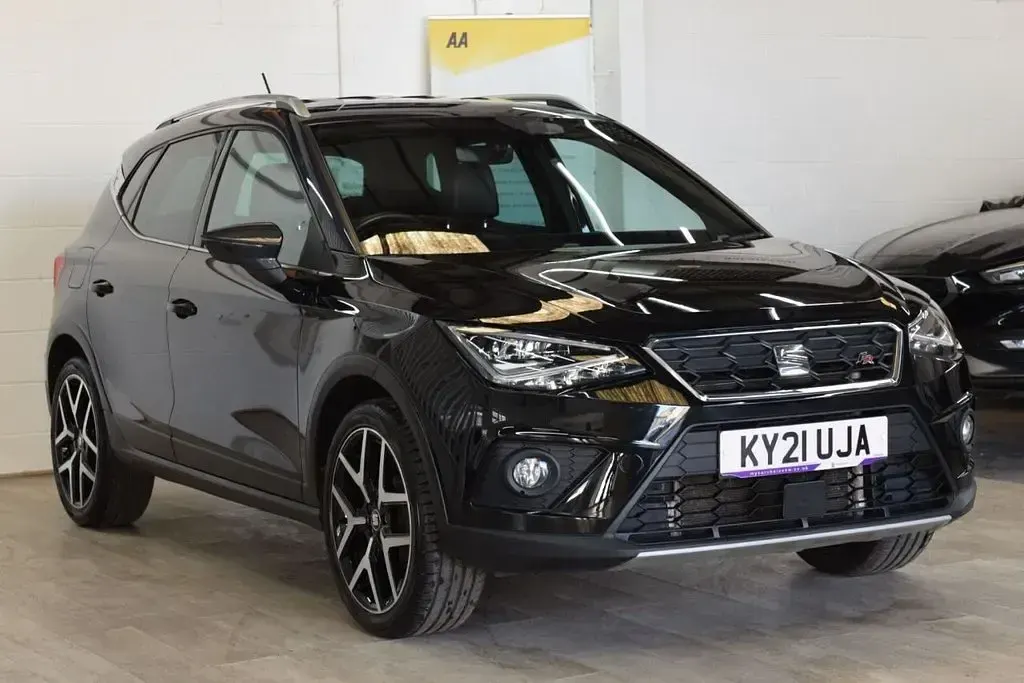 Used Seat Arona FR Sport 110 HP (80 kW) 2021 Black SUV