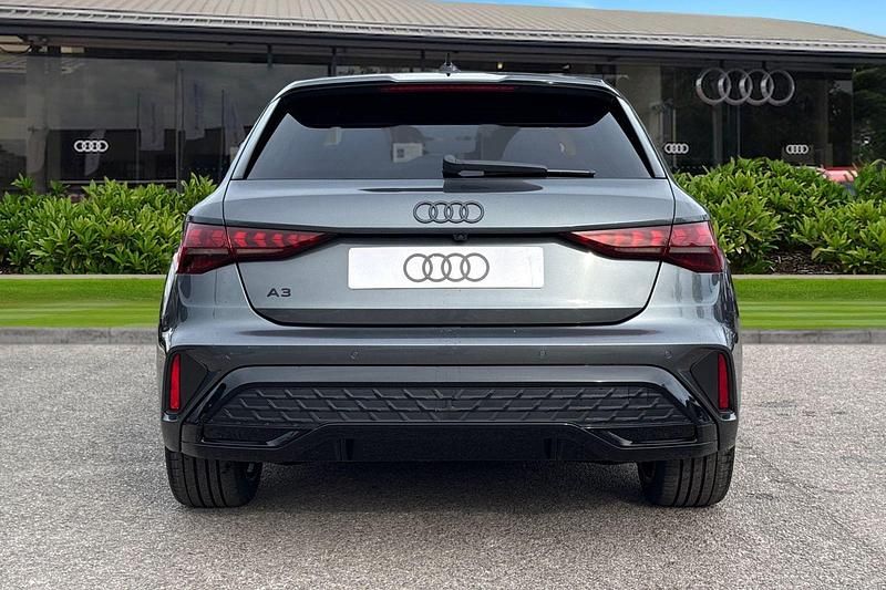 New Audi A3 Sportback Black Edition 2026 Grey Hatchback