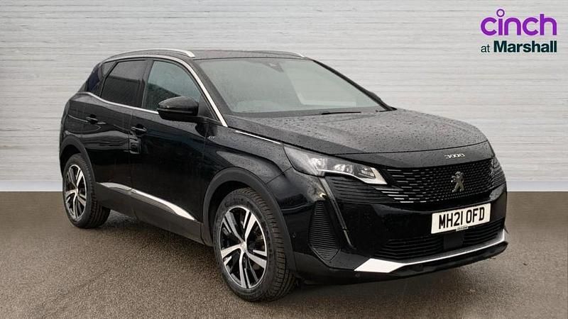 Used Peugeot 3008 GT 131 HP (96 kW) 2021 Black SUV