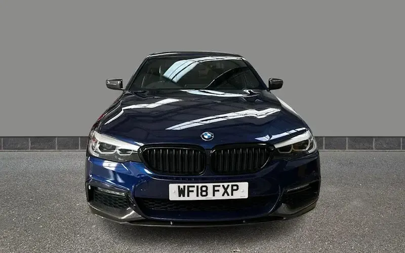 Used BMW 525 M Sport 231 HP (169 kW) 2018 Blue Sedan