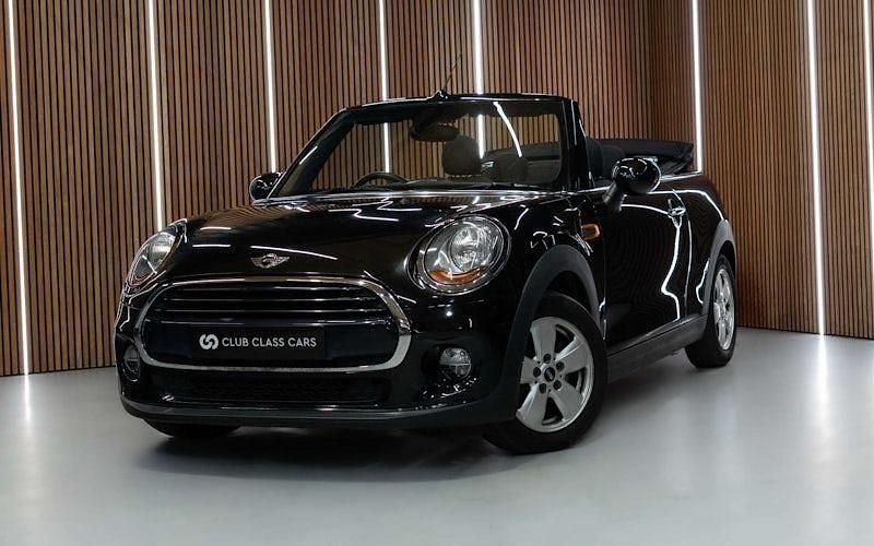 Used Mini Cooper Cabriolet 136 HP (100 kW) 2016 Black Cabriolet