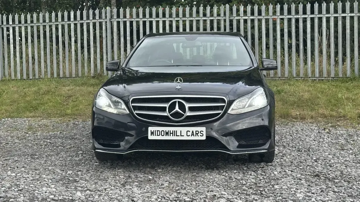 Used Mercedes E220 AMG 2013 Black Sedan