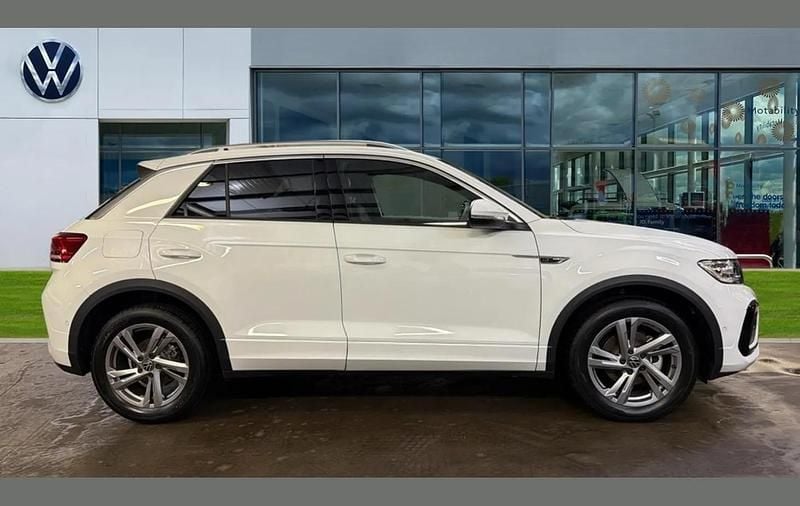 New VW T-Roc R-line 150 HP (110 kW) 2025 White SUV
