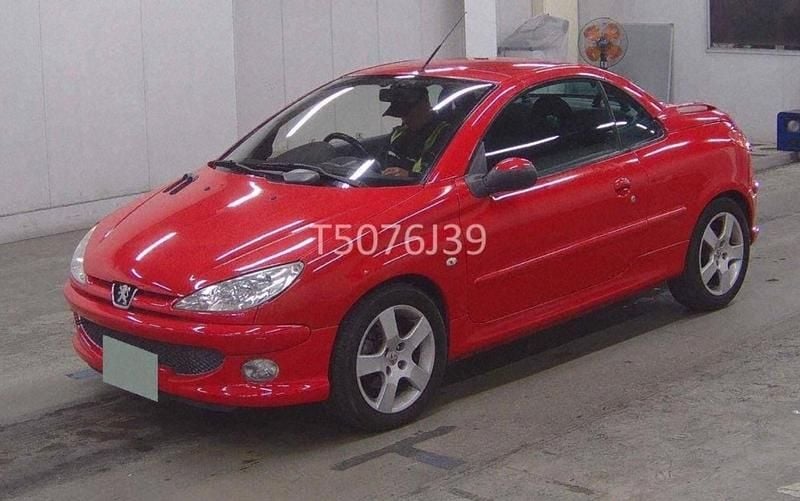 Used Peugeot 206 CC 2005 Red Cabriolet
