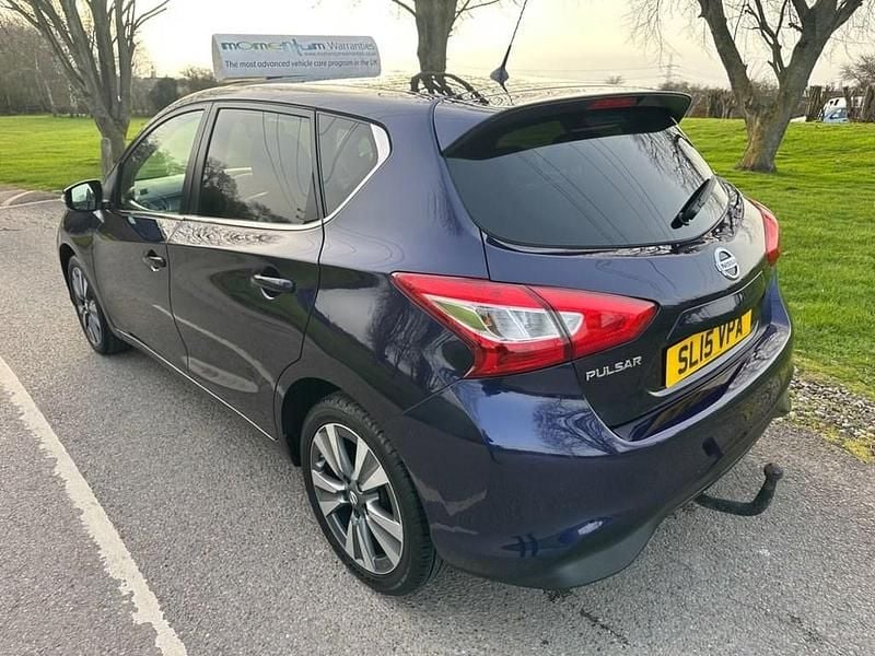 Used Nissan Pulsar S 115 HP (84 kW) 2015 Blue Hatchback