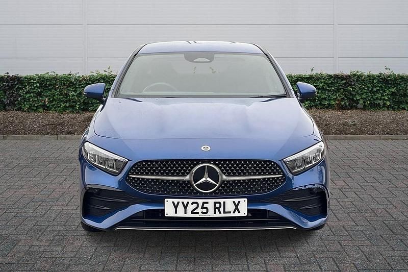 Used Mercedes A180 AMG Line Premium 136 HP (100 kW) 2025 Blue Sedan