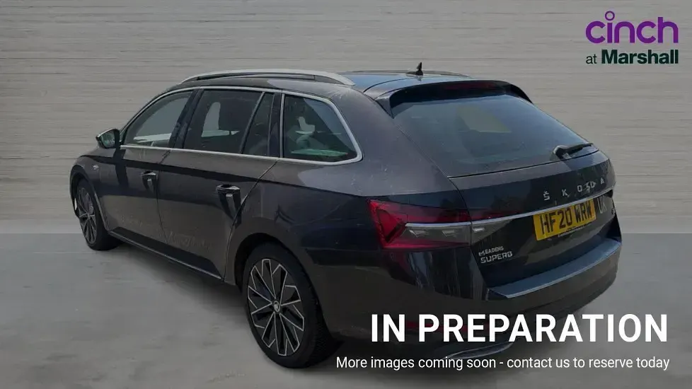 Used Skoda Superb 218 HP (160 kW) 2020 Magnetic brown metallic