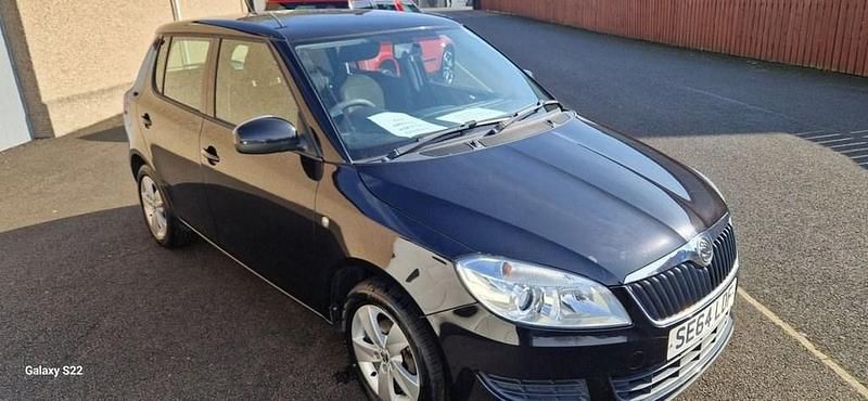 Used Skoda Fabia SE 69 HP (50 kW) 2015 Black Hatchback