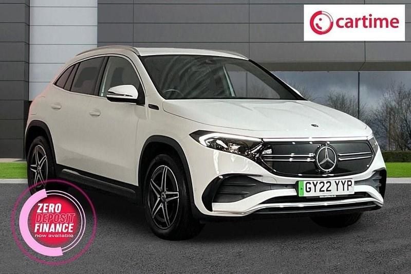 White Used 2022 Mercedes EQA250 AMG line SUV | £21,990 (Fair price) - Image 1/4