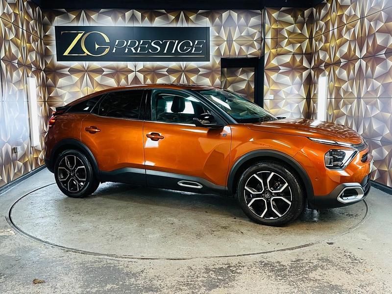 Brown Used 2022 Citroën e-C4 Shine Hatchback | £13,795 (Fair price) - Image 1/3