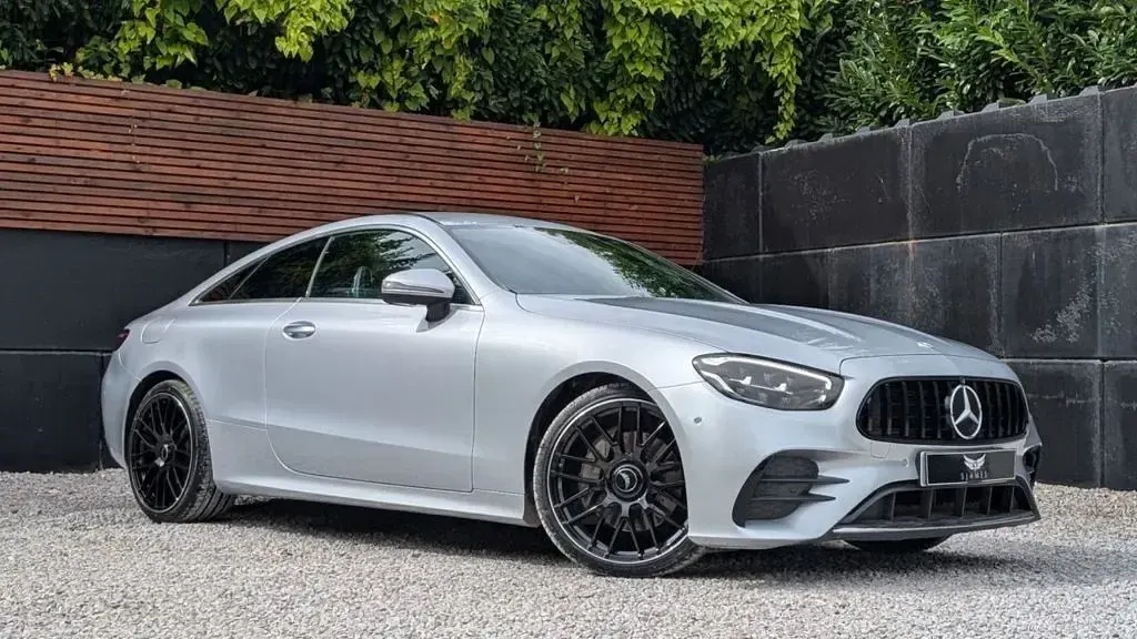 Used Mercedes E220 AMG Line Premium 2021 Silver Coupe