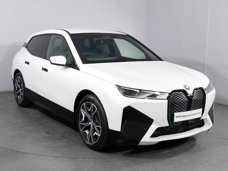 White Used 2023 BMW iX M Sport SUV | £44,900 (Super price) - Image 1/4