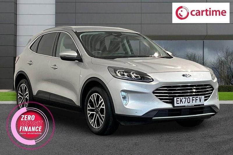 Used Ford Kuga Titanium 150 HP (110 kW) 2020 Silver SUV