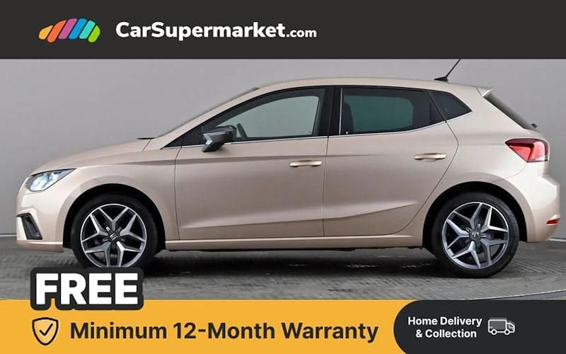 Used Seat Ibiza XCELLENCE 95 HP (69 kW) 2017 Gold Hatchback
