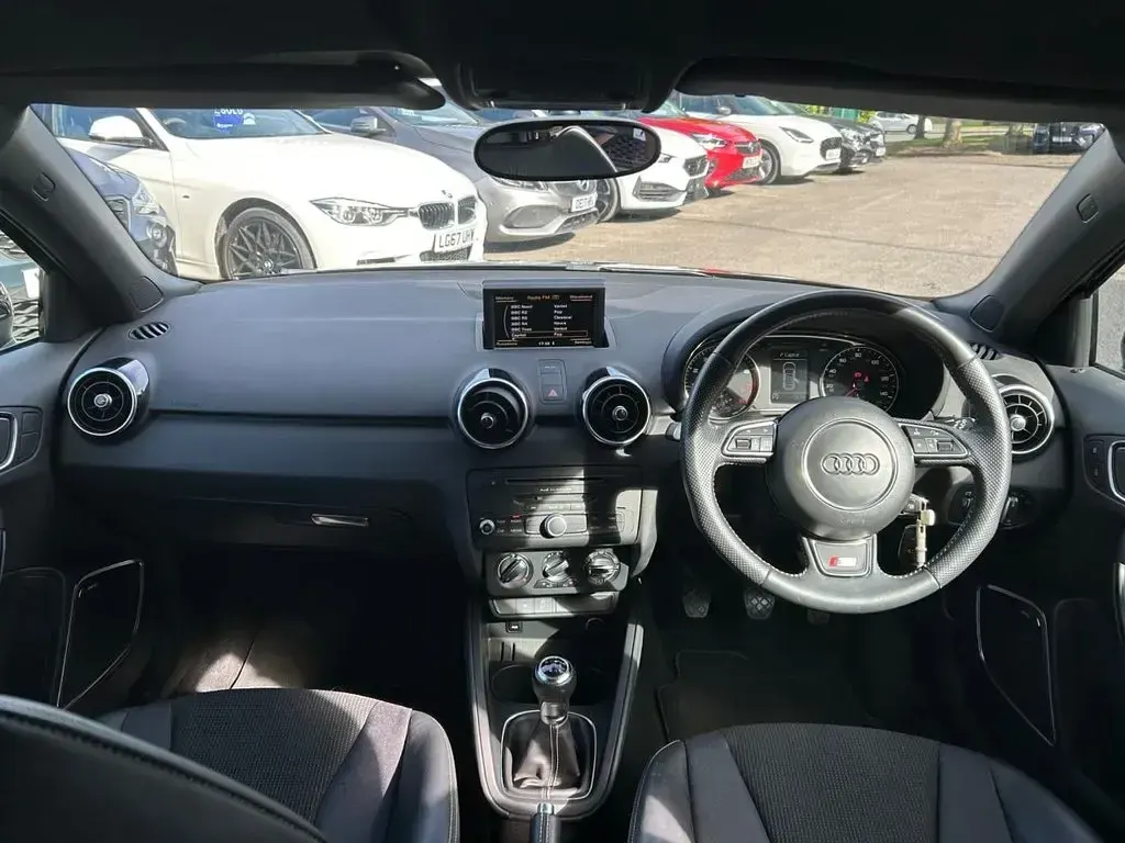 Used Audi A1 Sportback S-Line 140 HP (102 kW) 2014 Black Hatchback