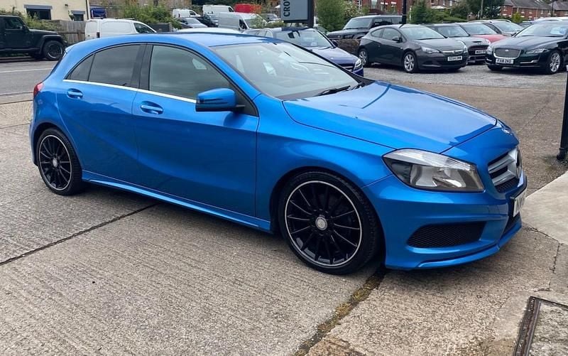 Used Mercedes A180 AMG 2013 Blue Hatchback