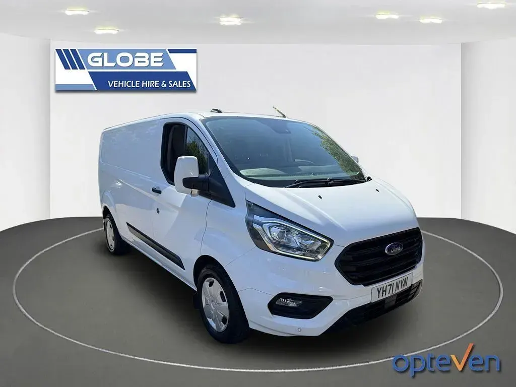Begagnad Ford Transit Custom Trend 130 HK (95 kW) 2021 Vit Van