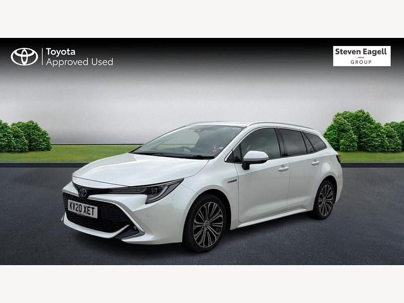 Used Toyota Corolla 2020 White Estate