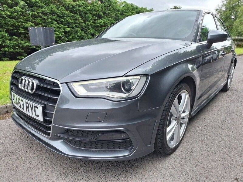 Grey Used 2013 Audi A3 Sportback S-Line Hatchback | £8,495 (Fair price) - Image 1/4