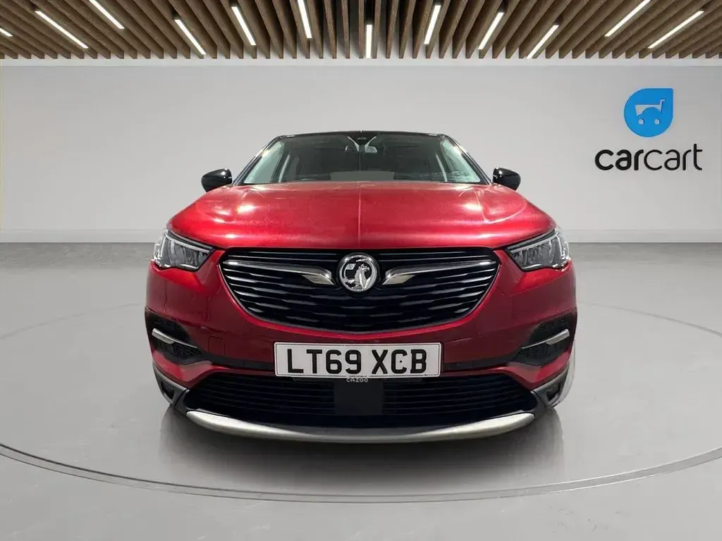 Used Vauxhall Grandland X SRi 177 HP (130 kW) 2020 Red SUV