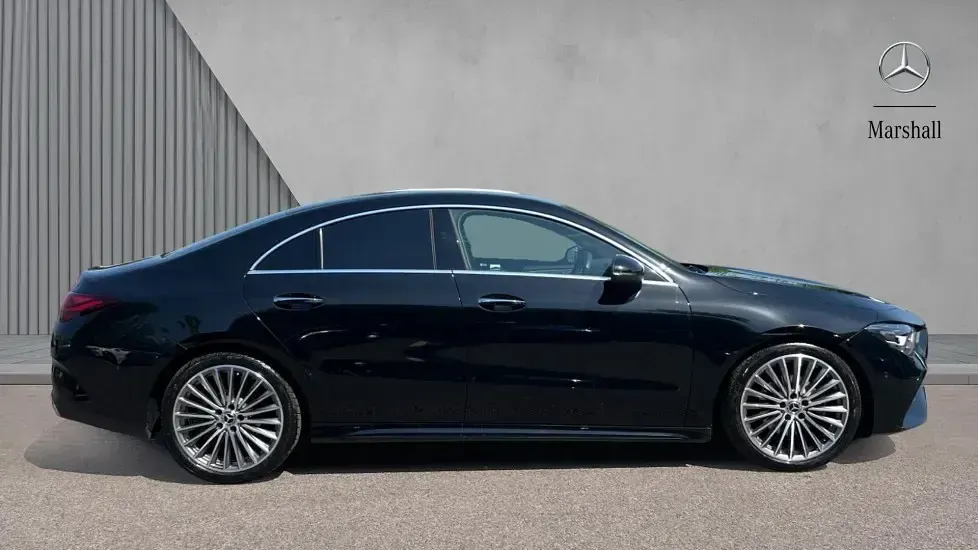 Used Mercedes CLA180 AMG Line Premium 136 HP (100 kW) 2025 Cosmos black metallic Sedan