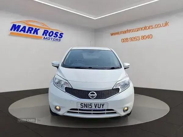 Used Nissan Note Acenta Premium 80 HP (58 kW) 2015 White Hatchback