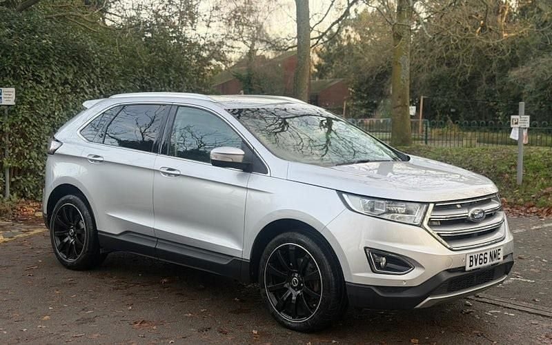 Silver Used 2016 Ford Edge Titanium SUV | £10,495 (Good price) - Image 1/4