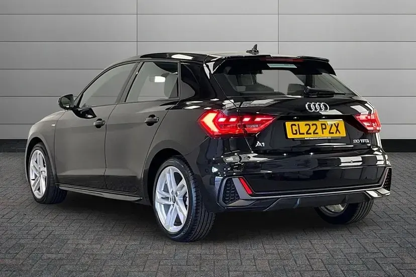 Used Audi A1 Sportback S-Line 108 HP (79 kW) 2022 Mythos black Hatchback