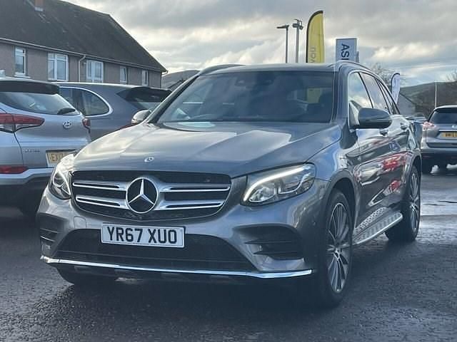 Used Mercedes GLC220 AMG line 170 HP (125 kW) 2017 Grey SUV