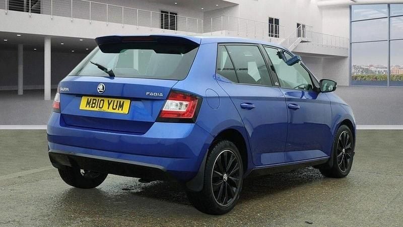 Used Skoda Fabia Monte Carlo 110 HP (80 kW) 2017 Blue Hatchback