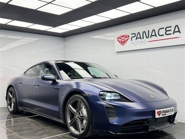 Blue Used 2020 Porsche Taycan Performance Package Sedan | £47,495 (Expensive) - Image 1/1