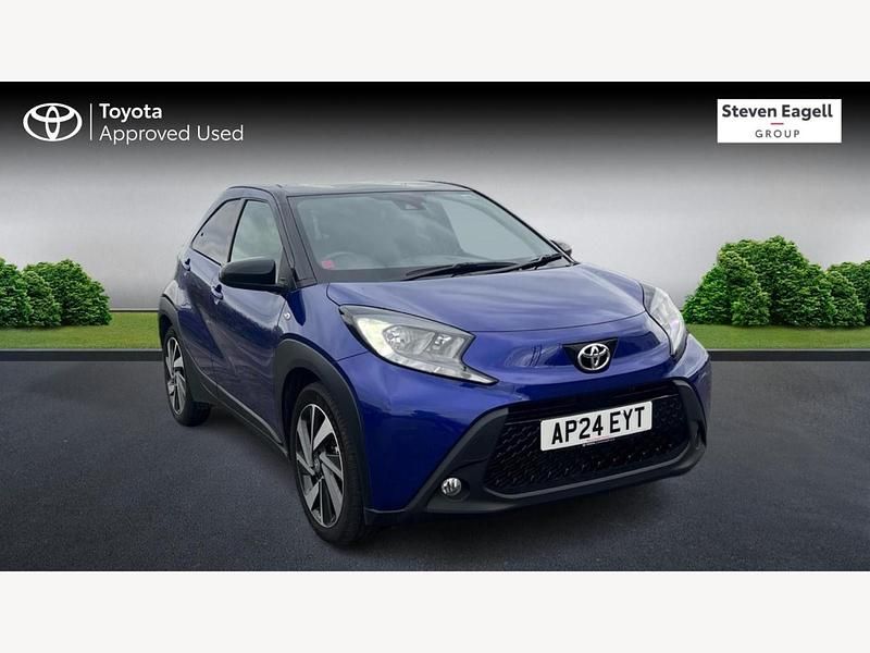 Blue Used 2024 Toyota Aygo X SUV | £17,061 - Image 1/3
