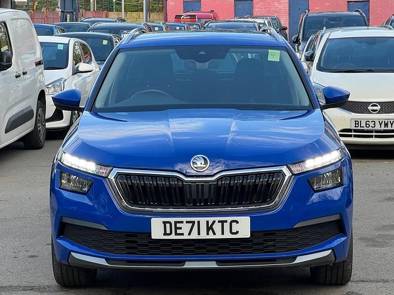 Used Skoda Kamiq SE L 110 HP (80 kW) 2021 Blue SUV