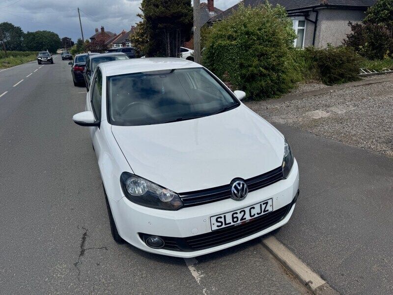 White Used 2012 VW Golf VII Match Hatchback | £3,495 (A bit pricey) - Image 1/4