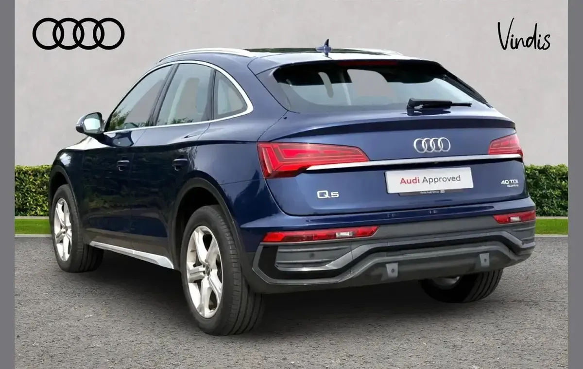 Used Audi Q5 Sport 200 HP (147 kW) 2022 Blue SUV