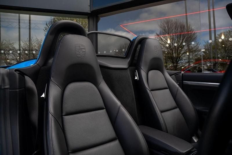 Used Porsche 718 Boxster 2022 Blue Cabriolet