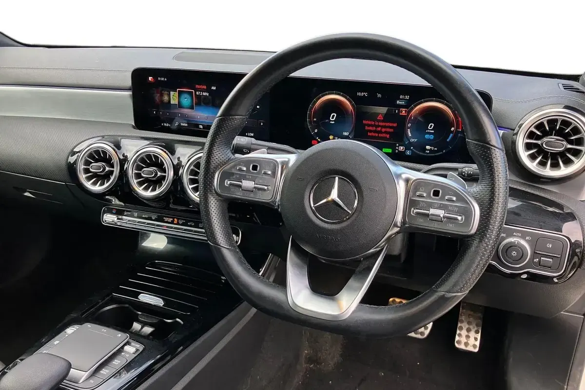 Used Mercedes CLA250e AMG Line Premium Plus 2022 White Coupe