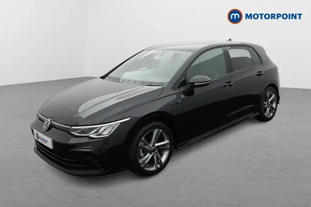 Used VW Golf VIII R-line 131 HP (96 kW) 2023 Black Hatchback