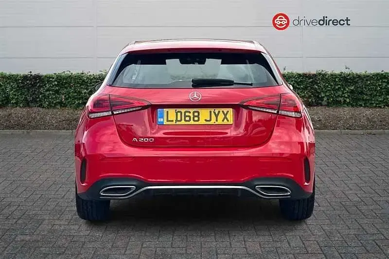 Used Mercedes A200 AMG Line Premium 2018 Red Hatchback