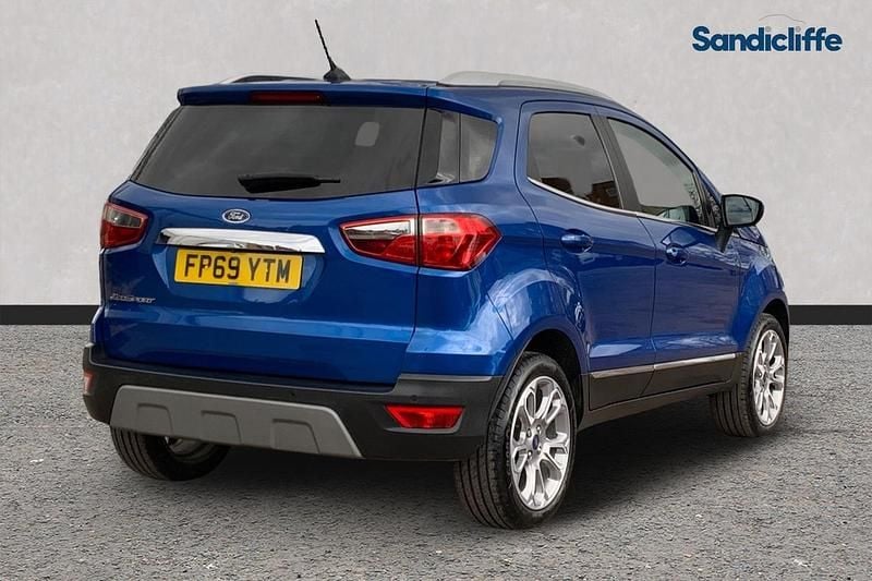 Used Ford Ecosport Titanium 125 HP (91 kW) 2022 Blue SUV