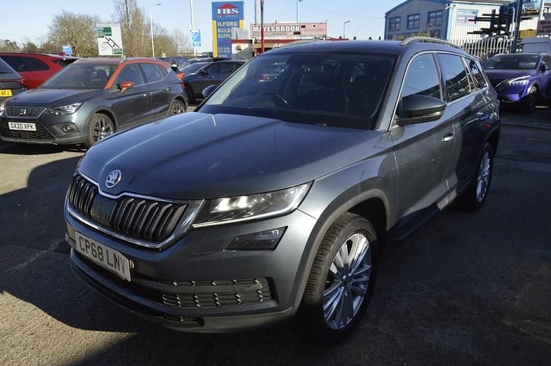 Used Skoda Kodiaq SE L 150 HP (110 kW) 2018 Grey SUV